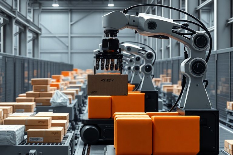 碼垛機器人自動化設備如何提升倉儲效率？